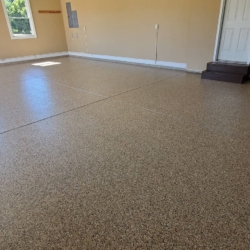 Residential Garage_Flake_Deep Brown